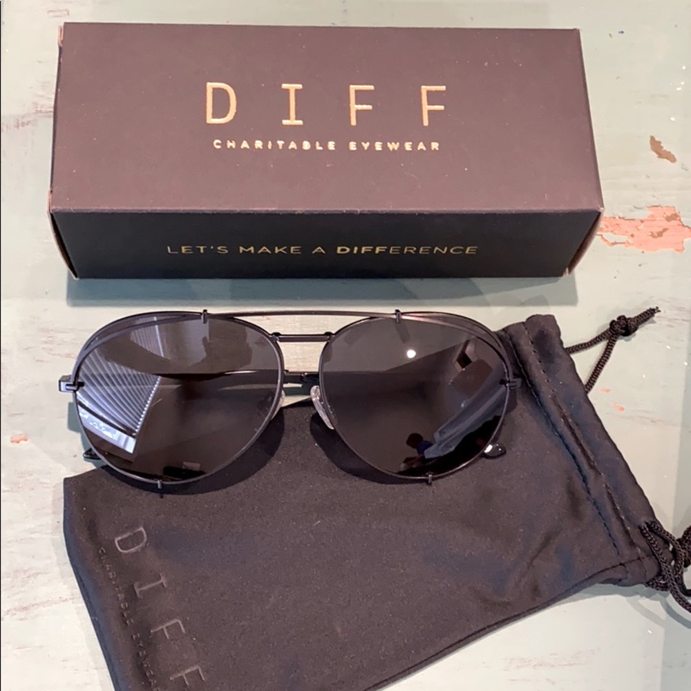 DIFF Black KoKo Sunglasses